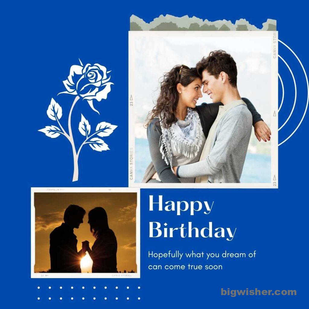 1 15+ Romantic Birthday wishes for wife images